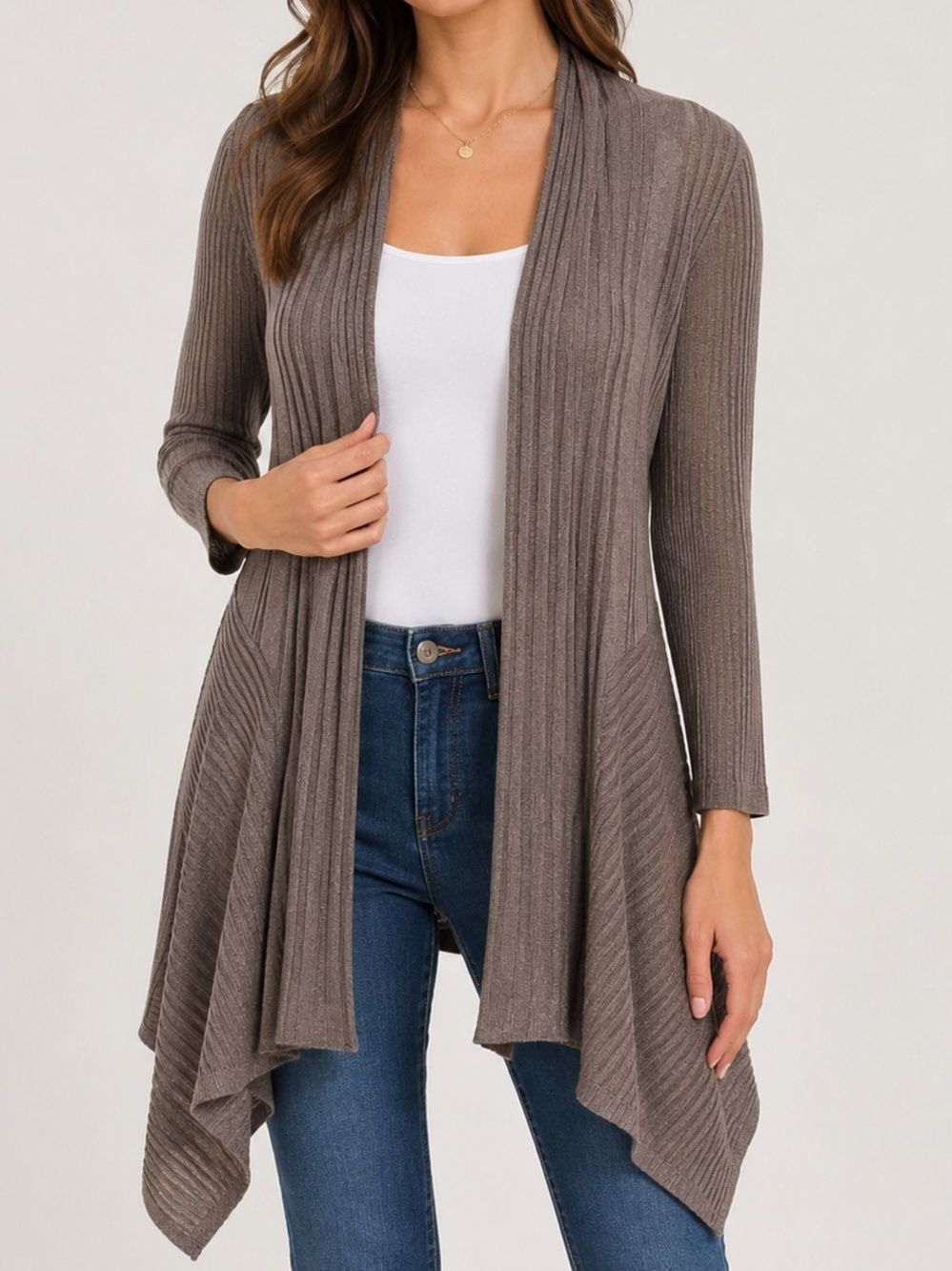 Two Way Wear Lurex Cardigan